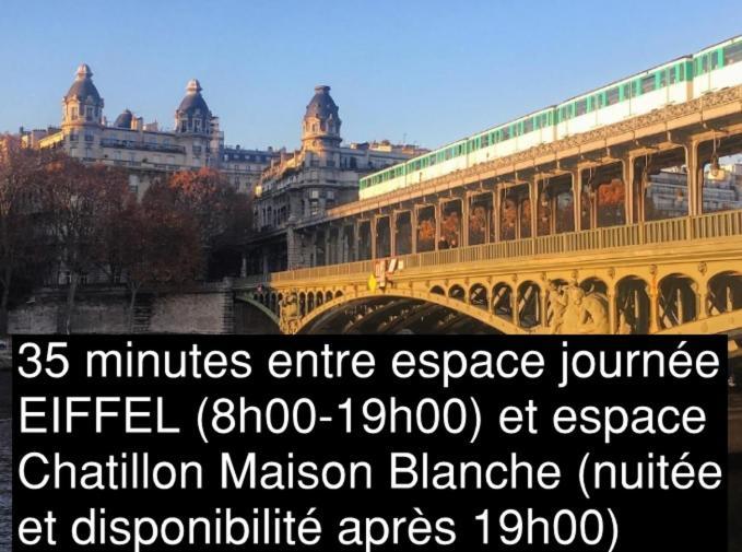 Eiffel Citea Access Dayroom Espace Paris Sans Nuitee Et Chambre Partagee Chatillon Nuitee -- Repos Journee Ou Espace Travail 8-19H Proche Tour Eiffel Ou Usage Bureau A L'Heure En Journee -- Nuitee Chatillon Avenue Parijs Buitenkant foto